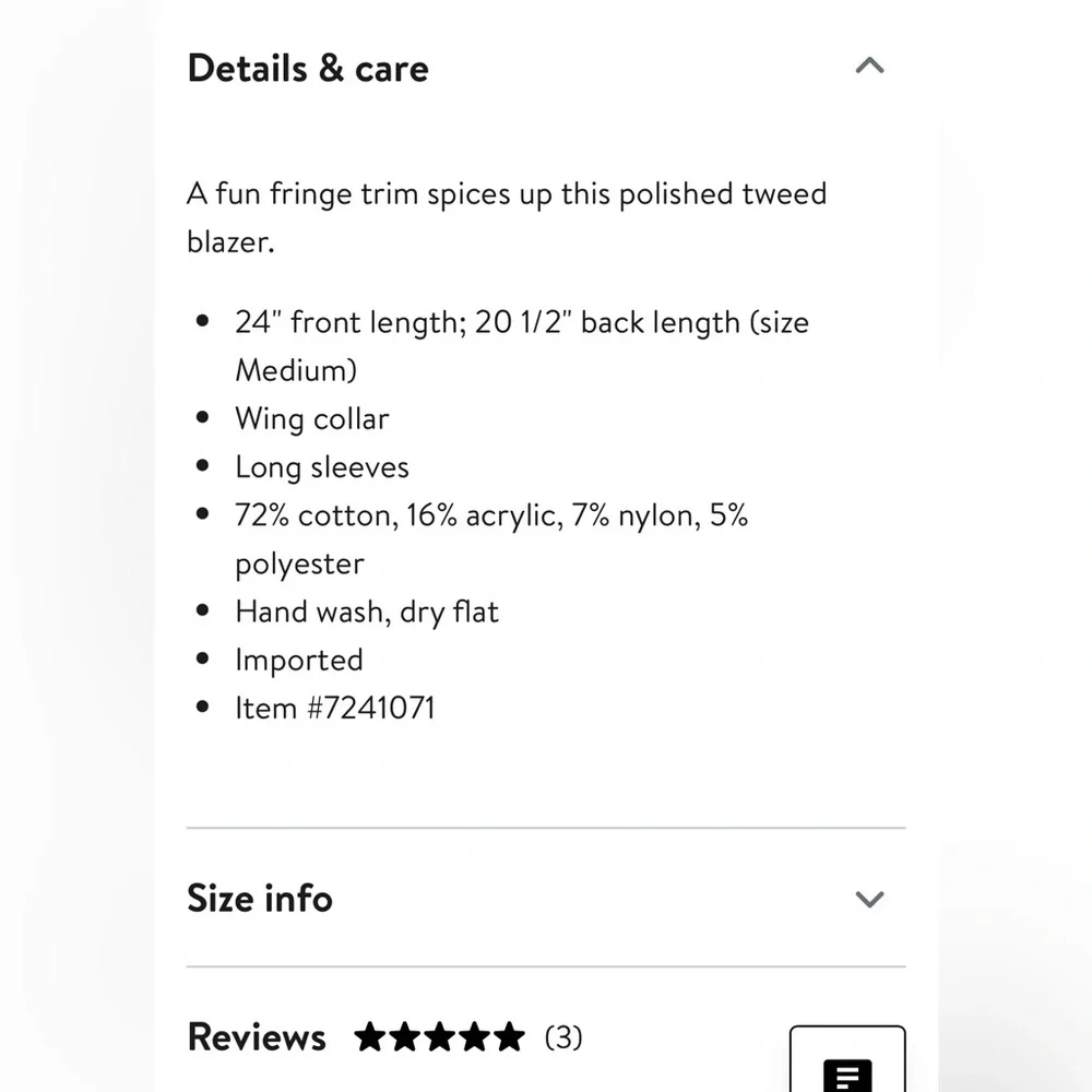 NWT NIC+ZOE Burgundy Frayed-Trim Tweed and Knit Mixed Blazer, Size Large - Picture 15 of 16